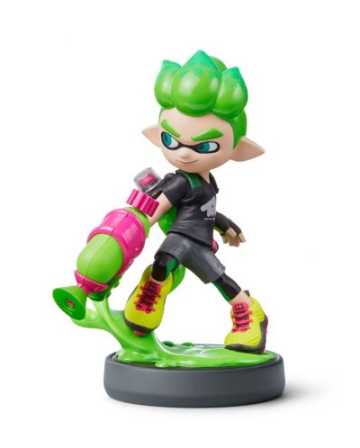 Nintendo Amiibo фигура - Green Boy [Splatoon] - 1